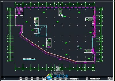 某省会文化创意中心石材幕墙装饰工程设计图 -CAD之家