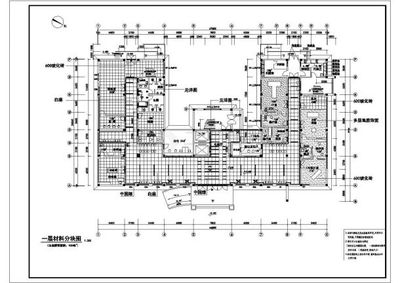 某地医院装饰工程建筑设计CAD施工图